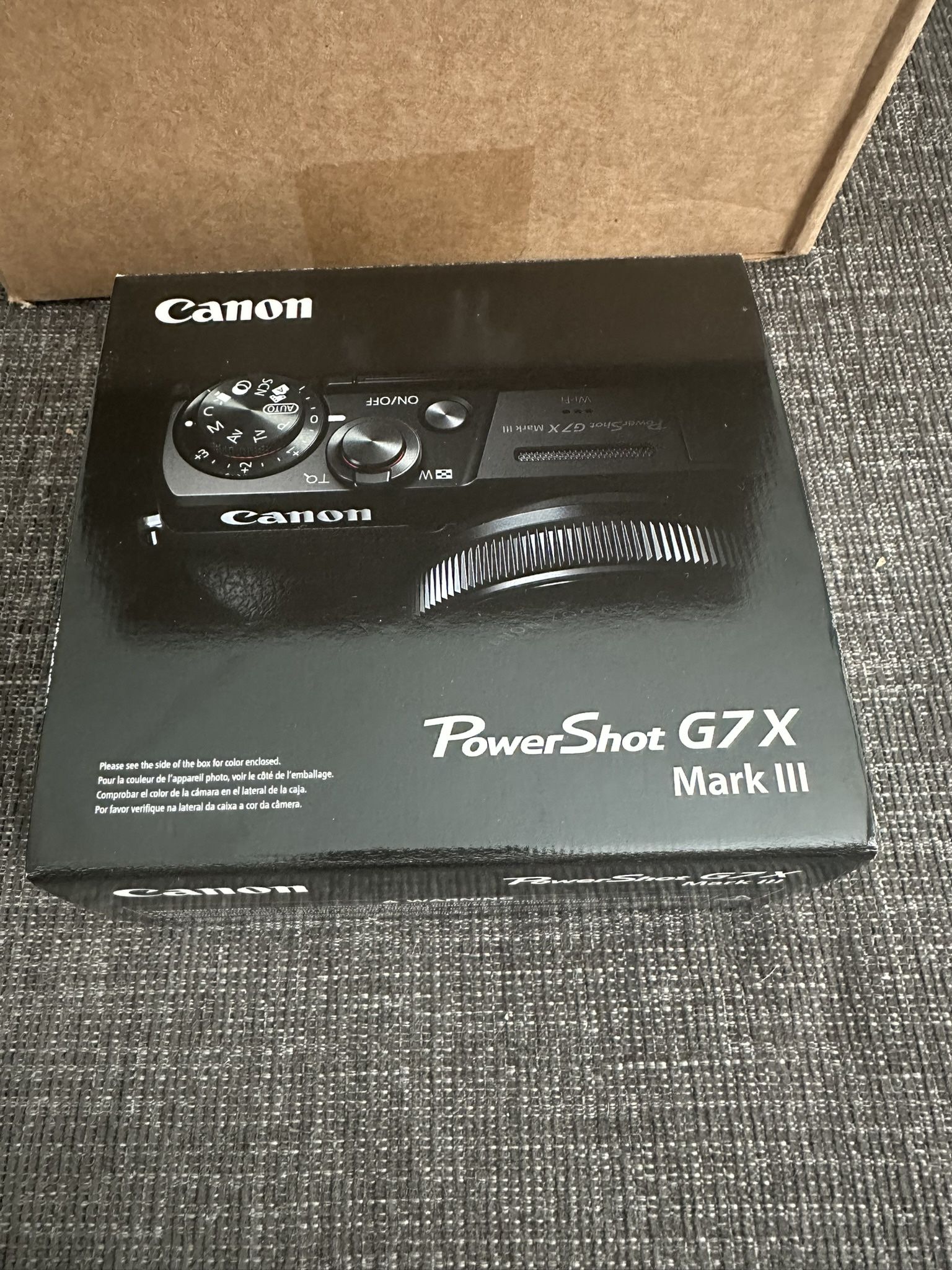 Canon Powershot G7 X Mark III NEW