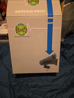 Blow speakers