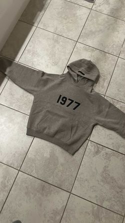 Essentials Grey '1977' Hoodie