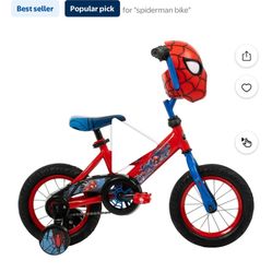 Spider Man Kids Bike Training Wheels 