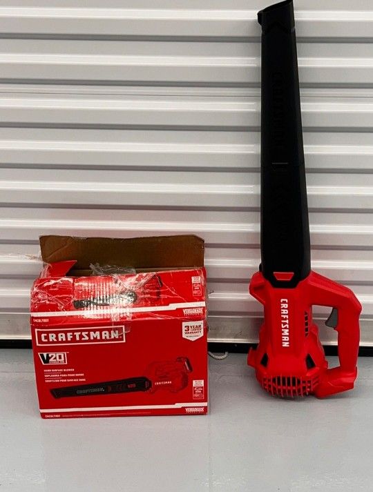 CRAFTSMAN V20 20-volt Max 200-CFM 90-MPH Battery Handheld Leaf Blower 