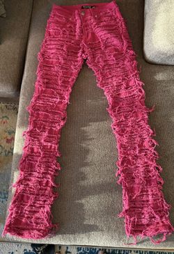 Politics Jeans - Fuschia - Debris507