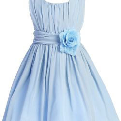 Girls Blue Dress 