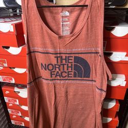 The North Face red tank top Size large used men’s 