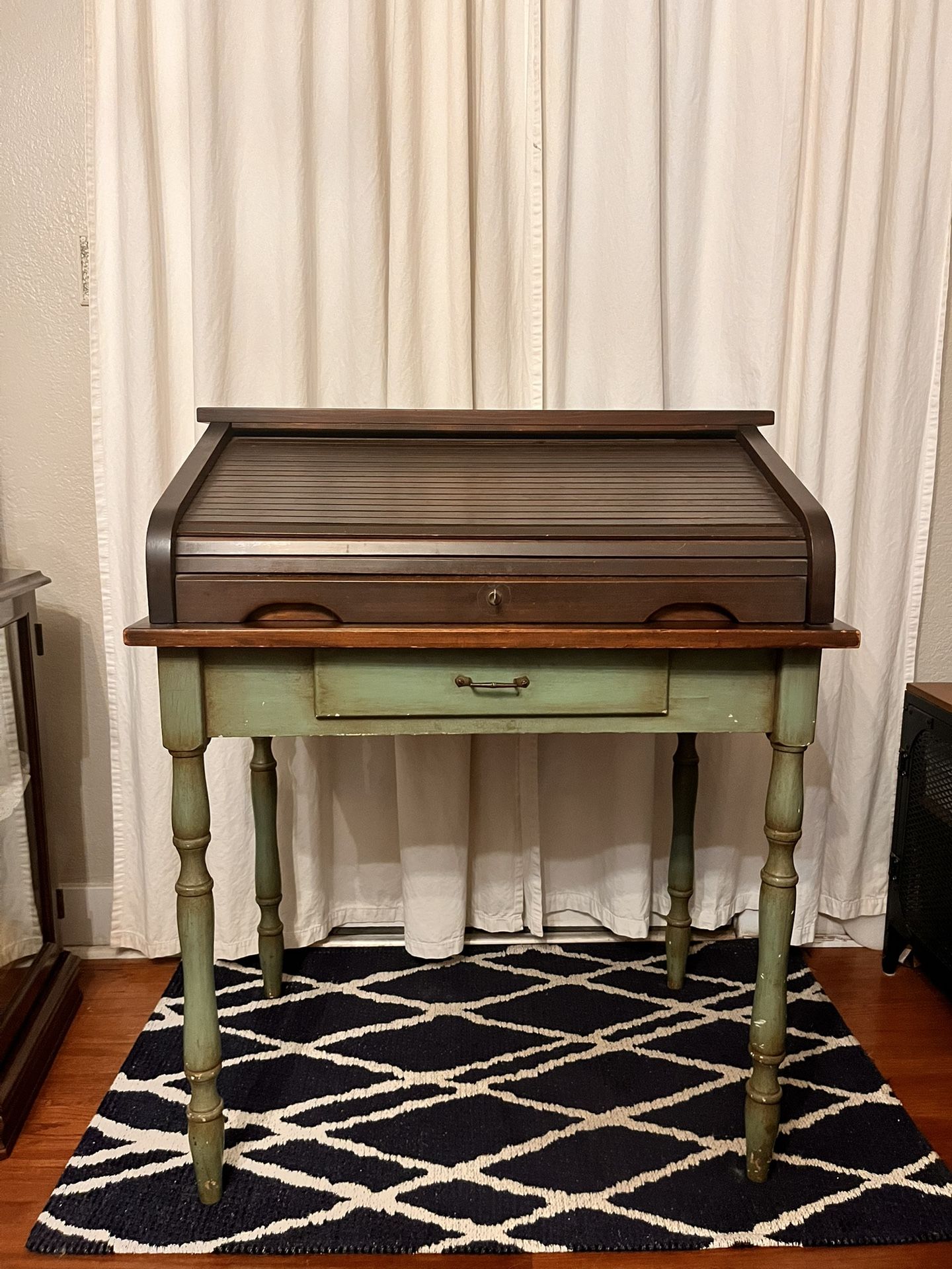 Vintage Secretary’s Desk (with key)