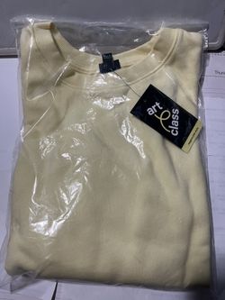 Art Class Yellow Sweater L (10/12)