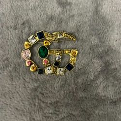 Pre-owned GG Brooch 