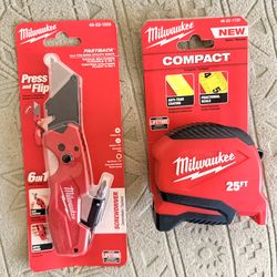 $20 por los 2 Milwaukee FIRME