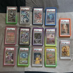 LOOKING TO TRADE FOR ONE PIECE OR POKEMON PSA 10 SLABS