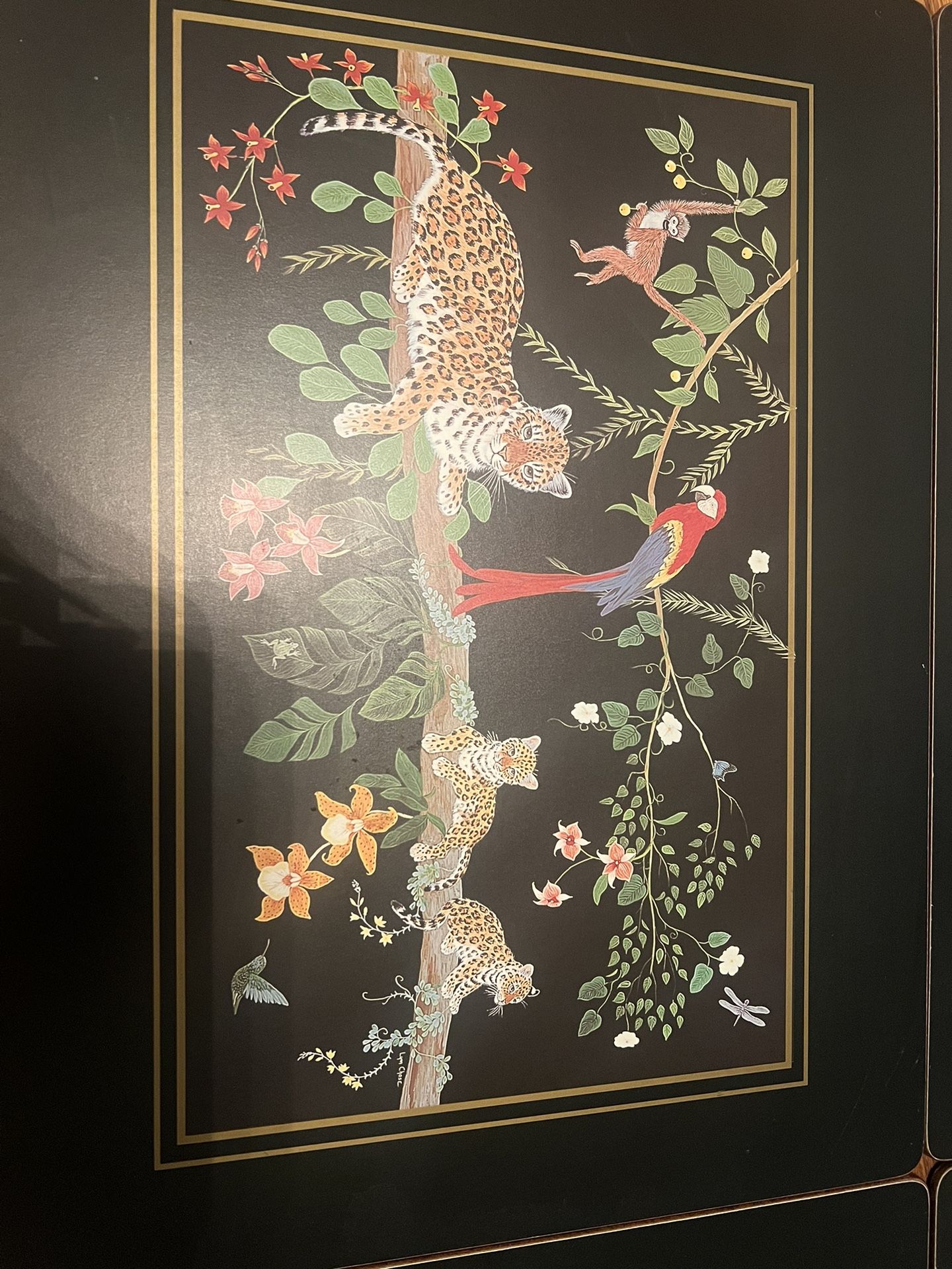 Lady Clare / Jaguars Jungle Placemats