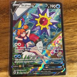 Starmie V Trainer Gallery Astral Radiance
