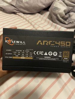 ARC450 W Gaming Power Supply GAMING PC