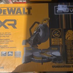 DEWALT 20V MAX XR 10” Dual Bevel Miter Saw (Tool Only) – Brand New