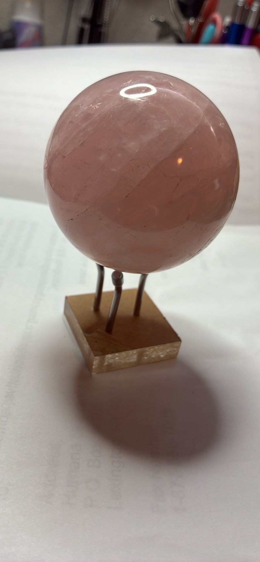 Rose Quartz Sphere