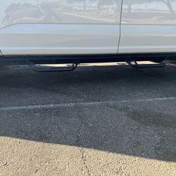 Side Steps And 17 Inch Rims Package Deal For Crew Cab Pick Up 