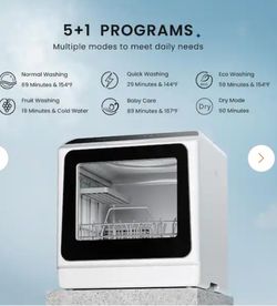 Airmsen Countertop Dishwasher