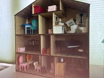 Dollhouse furnished