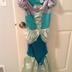 Disney Ariel  Girls Costume Size 7-8