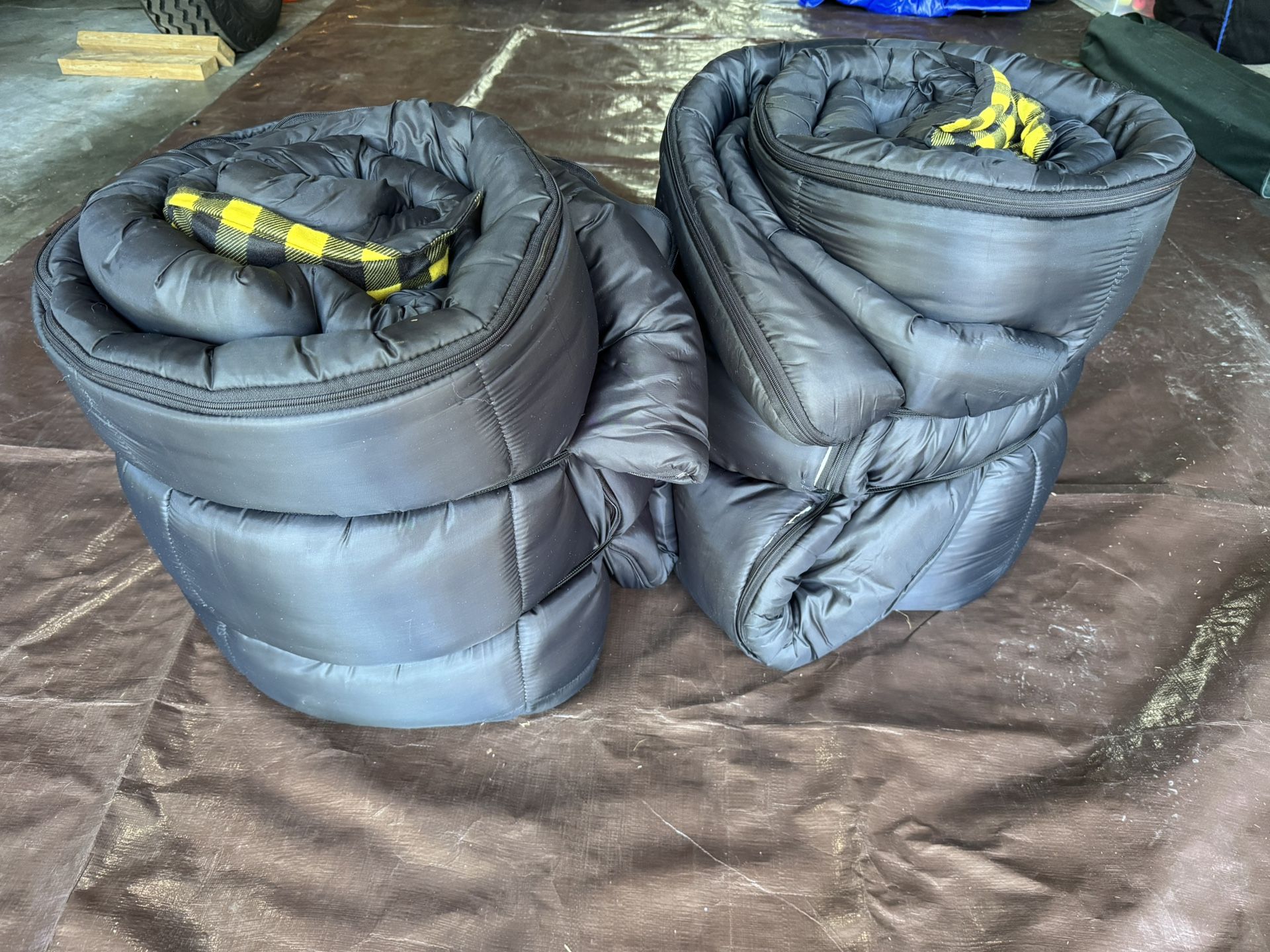 2 Large Sleeping Bags very clean