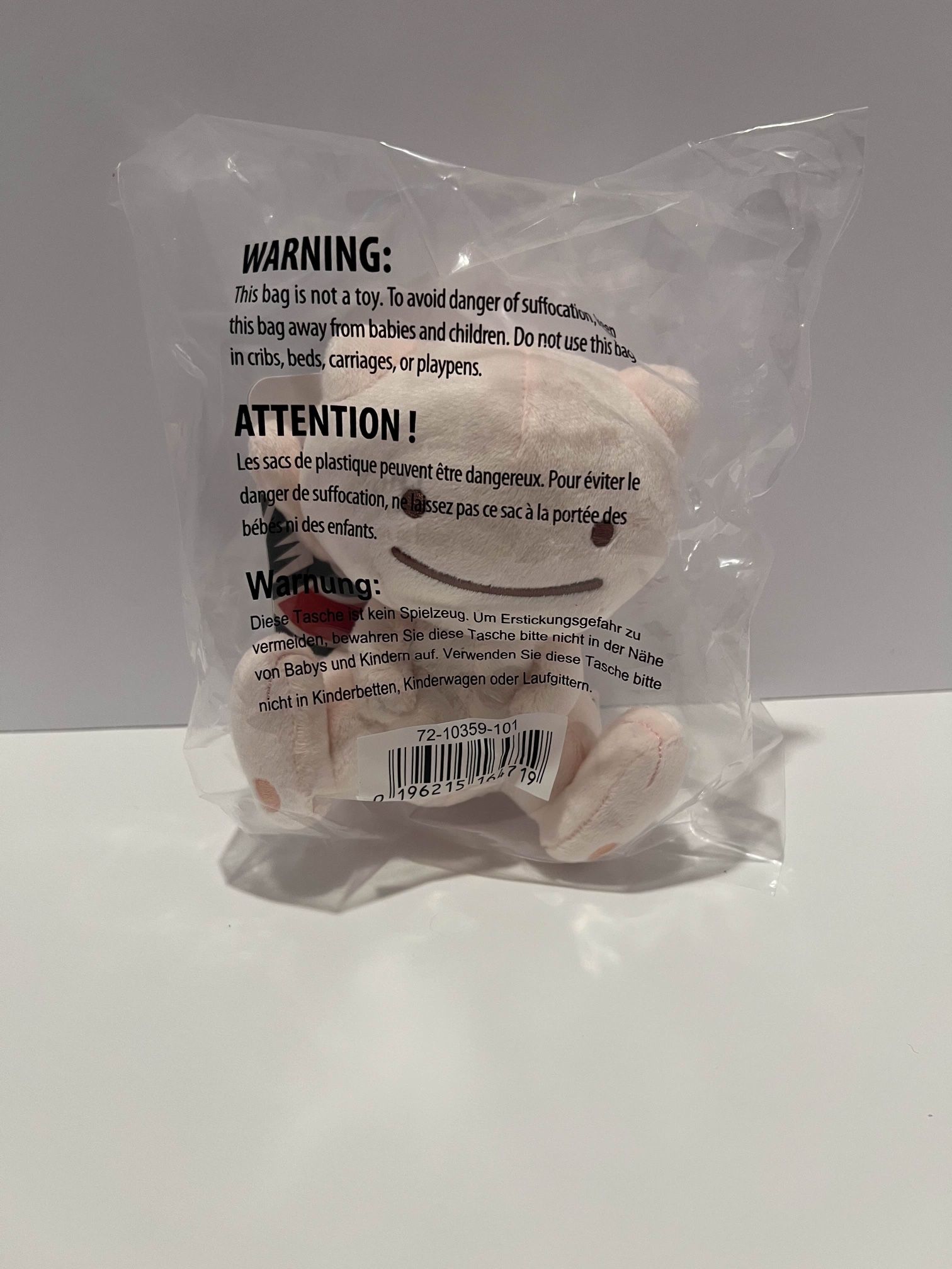 NEW Ditto As Mew Plush - 6 In. Pokemon Center Exclusive Factory Sealed