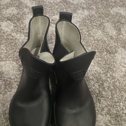 Black Rain Boots