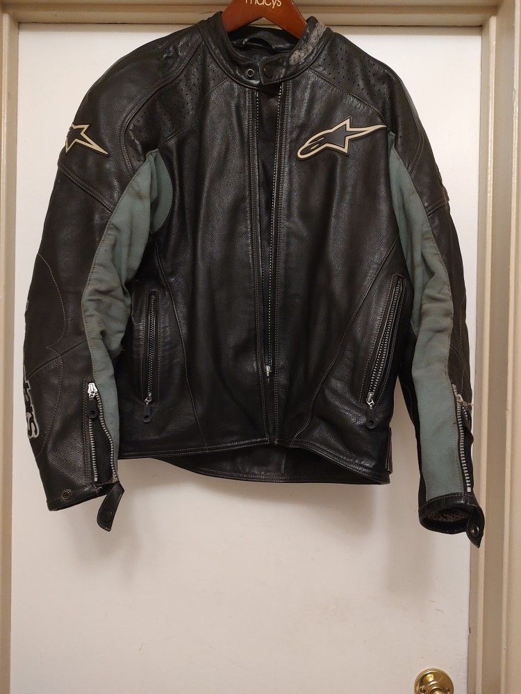 Motorcycle Jacket Alpinestars Size 44 Make Offer