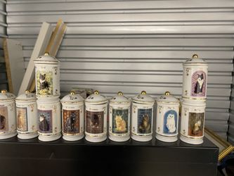 1995 Lenox Cats of Distinction Collection Porcelain Thyme Spice