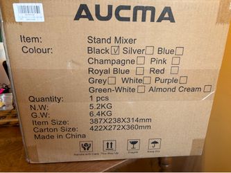 New in box Aucma stand mixer