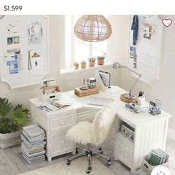 Pottery Barn Teen Corner Desk