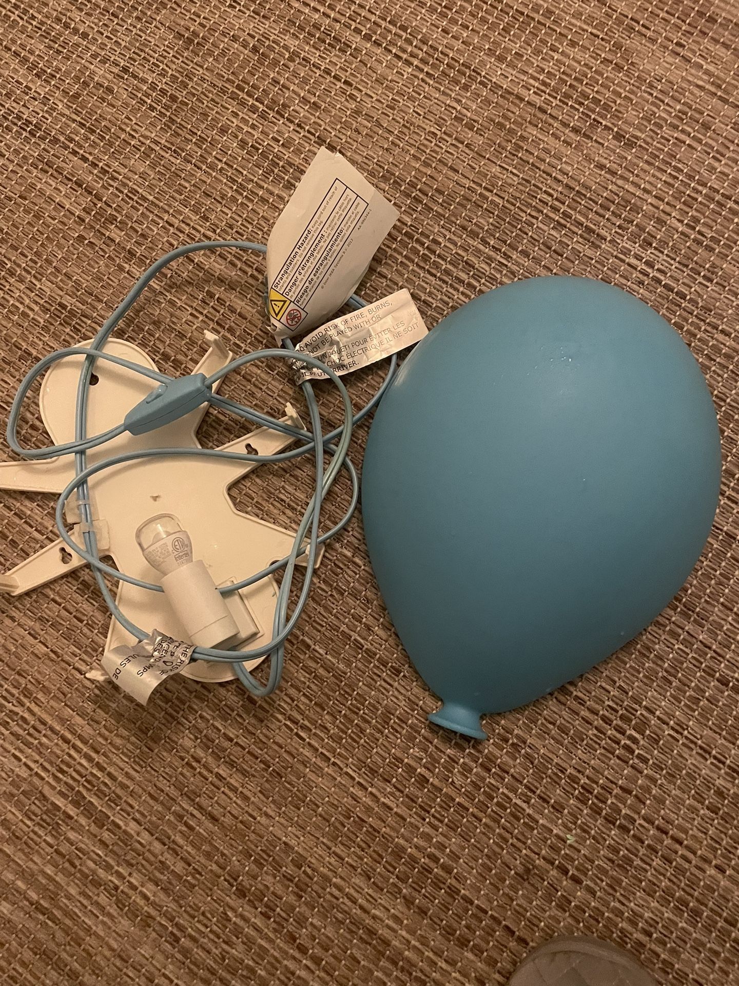 IKEA kids room lamp