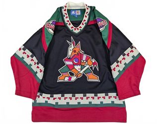 Starter Mens Vtg Phoenix Coyotes NHL Hockey Jersey L/XL