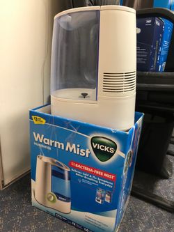 2 Vicks Warm Mist Humidifiers – Great Condition – $25 Each
