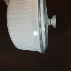 Corningware 2.5 Quart Round Baking Dish Plus Lid 