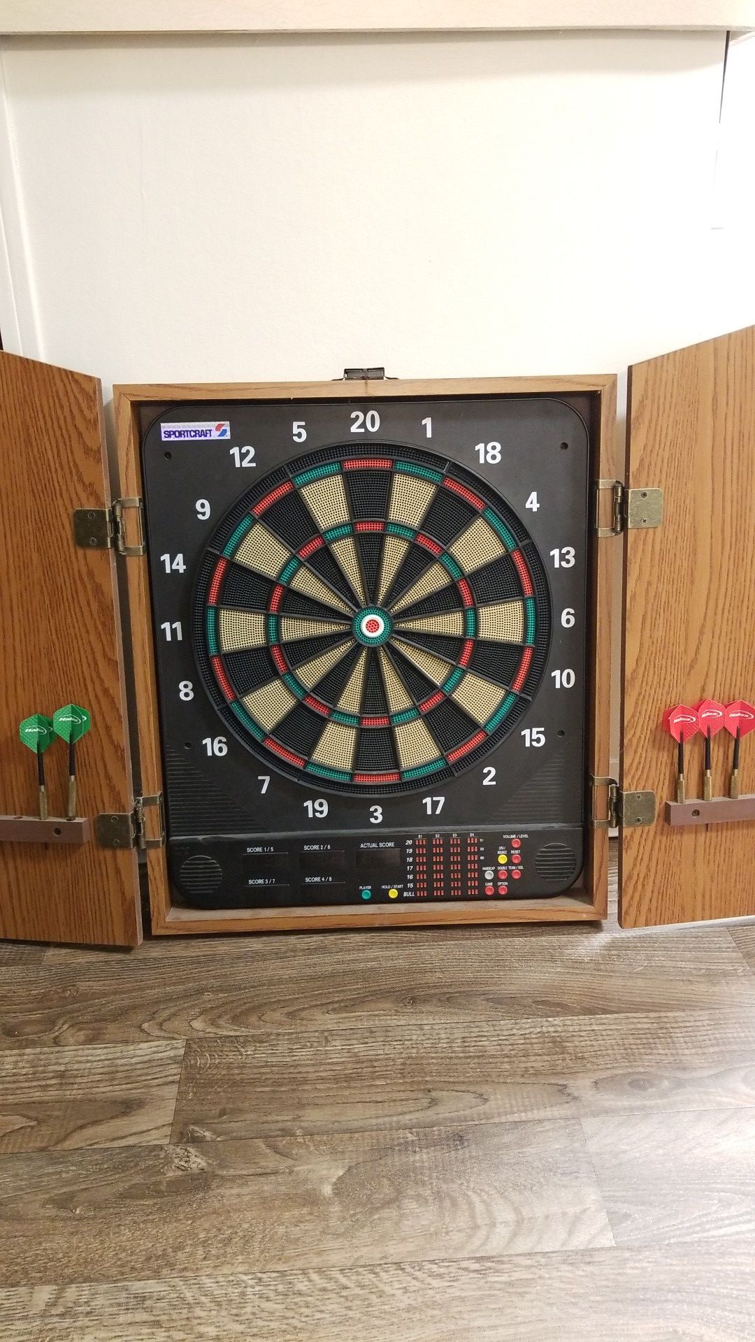 Soft Tip Electronic Dartboard with Case