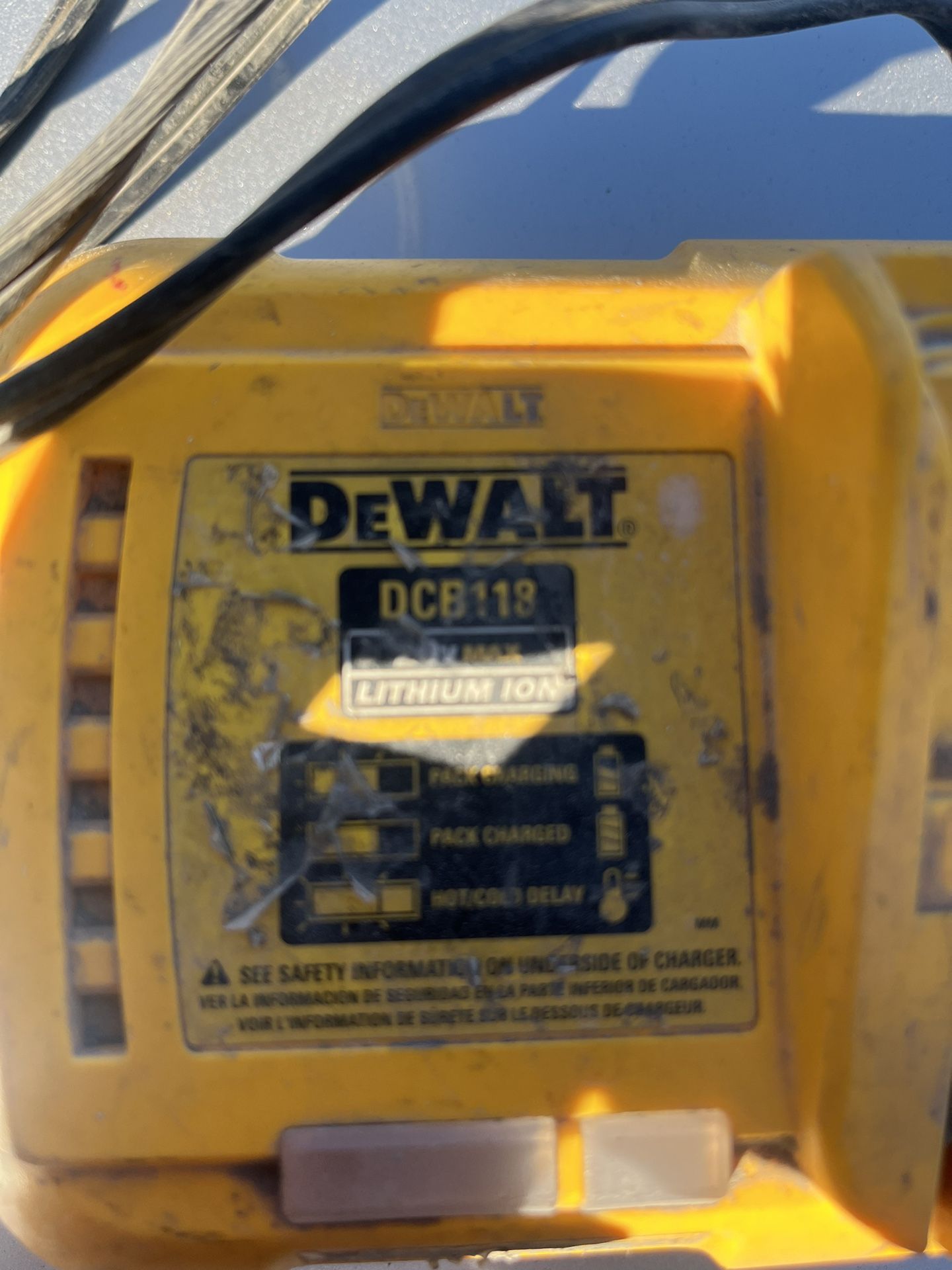 Drill Battery Charger Dewalt