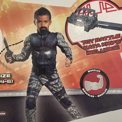 Roadblock Child Costume Size (S 4-6)