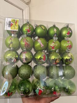 Grinch Christmas Ornaments 