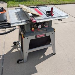 Craftsman portable table saw model 137.218071