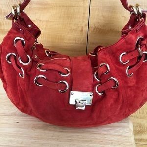 JIMMY CHOO SUEDE HOBO 