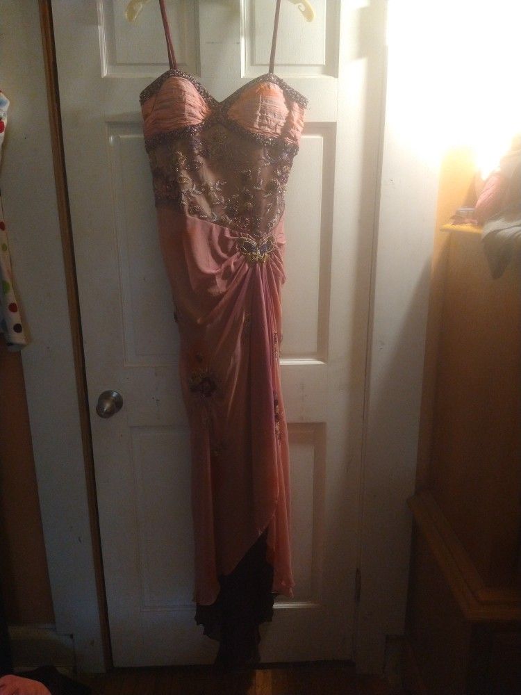 Beautiful 100% Silk Prom Dress