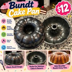 Nonstick Bundt Cake Pan