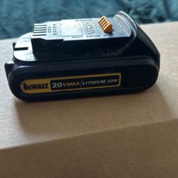 20v Max Dewalt Battery 