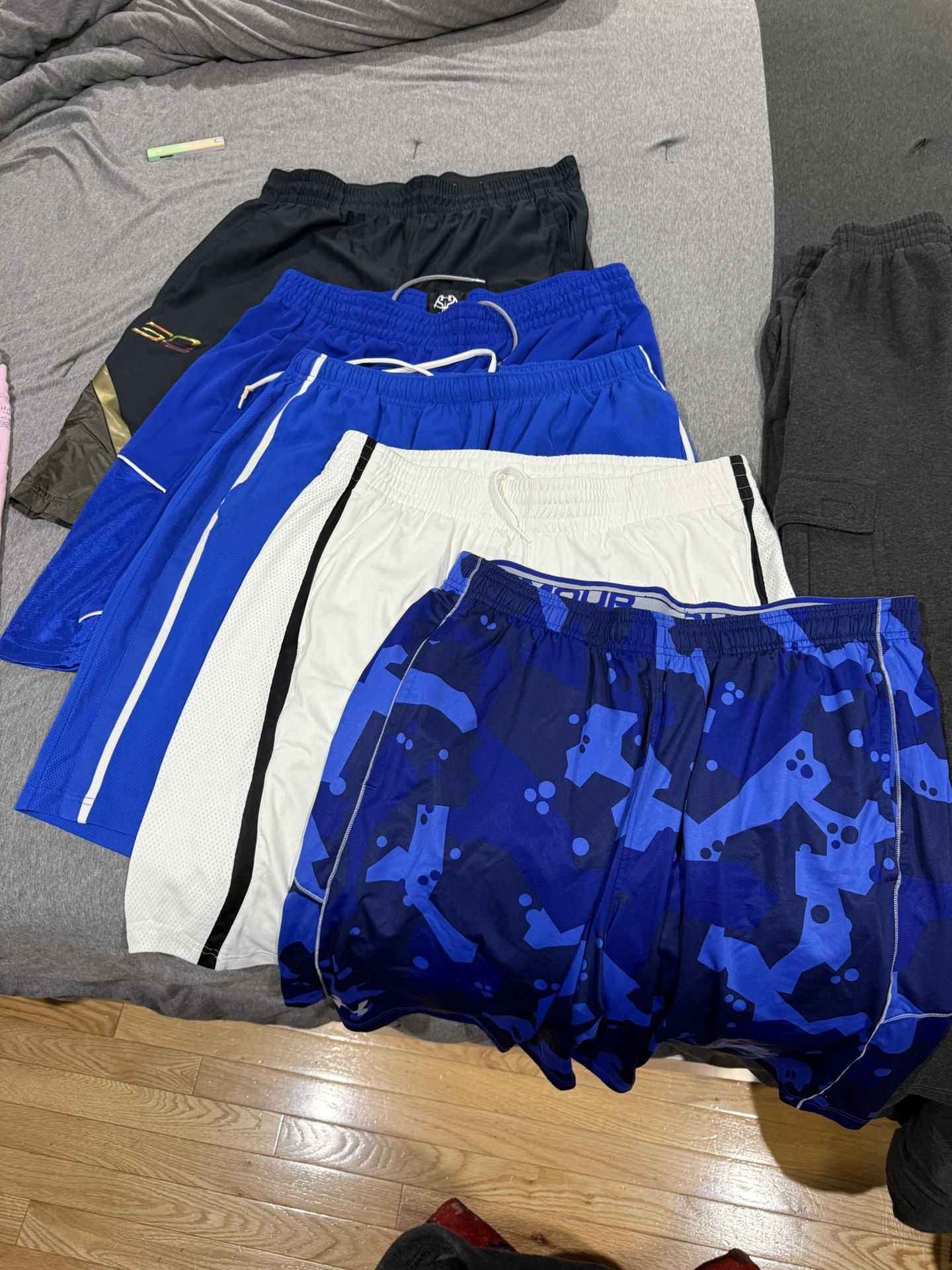 Men’s adidas , under armor , nike basket ball shorts