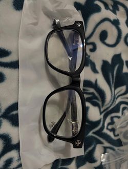 Chrome heart glasses