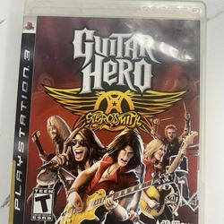 Guitar Hero: Aerosmith (PlayStation 3, Complete, Tested, Pre-Owned)