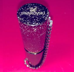 SWAROVSKI Purse Perfume Fragrance Holder Spray Jewelry Travel Accessory Valentines Day Birthday Gift