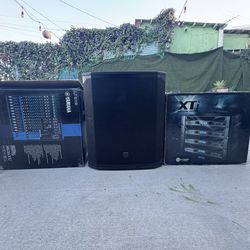 Yamaha mixer , Crown Amp , EV passive Sub