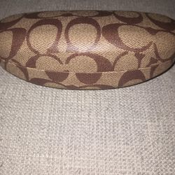 Small Coach Eyeglasses Case 