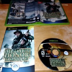 Xbox Game Medal Of Honor Frontline 