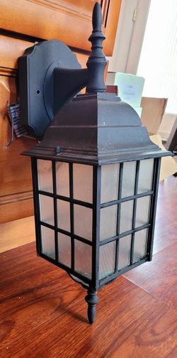 Blck Color Outdoor Lamp Light
